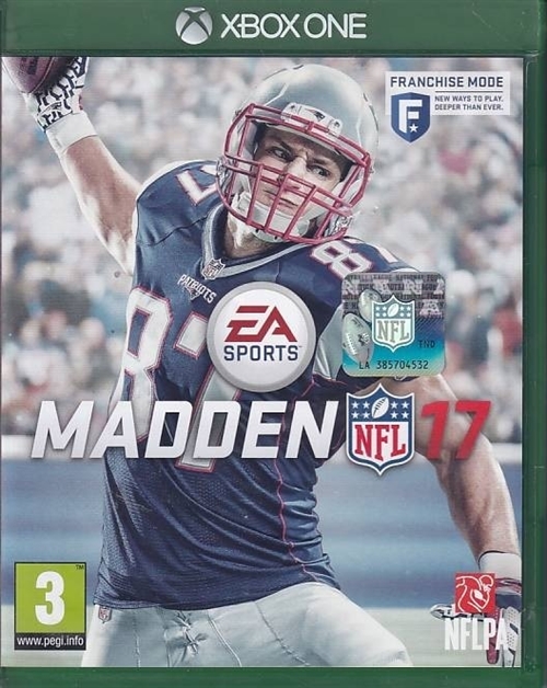 Madden NFL 17 - XBOX One (B Grade) (Used) (Eng)